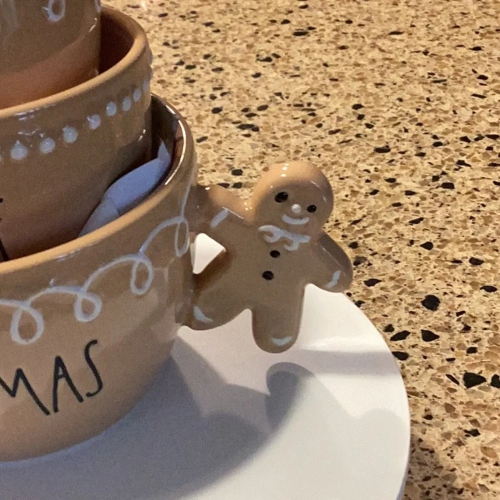 Rae Dunn Gingerbread Measuring Cups